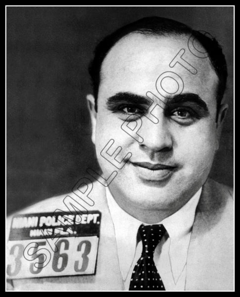 Al Capone Mugshot 8X10 Photo - 2649