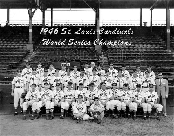 1946 St. Louis Cardinals 11X14 Photo - Musial World Champs - 1494