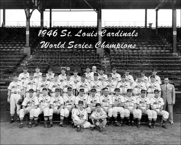 1946 St. Louis Cardinals 8X10 Photo - Musial World Champs - 1493