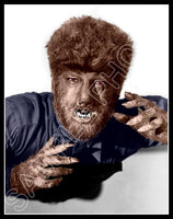 1941 Lon Chaney Jr  Colorized 11X14 Photo - The Wolf Man - 3163