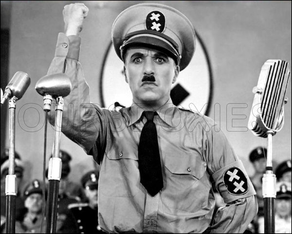 1940 Charlie Chaplin 8X10 Photo - The Great Dictator - 3167