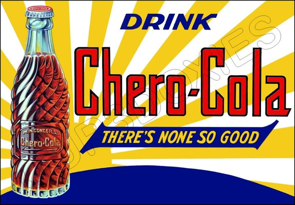 1920's Chero Cola Store Counter Standup Sign - 2317