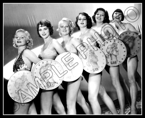1933 Chorus Girls 8X10 Photo - 2677