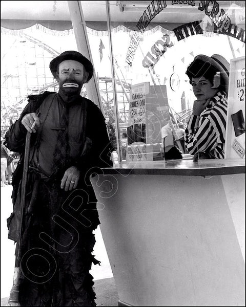 Emmett Kelly Sr. 8X10 Photo - 1960's Circus Clown Weary Willie - 2413