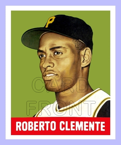 1948 Leaf Roberto Clemente Fantasy Card - Pittsburgh Pirates - 3365