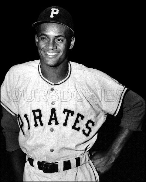 Roberto Clemente 8X10 Photo - 1955 Pittsburgh Pirates Rookie - 25