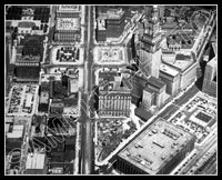 Downtown Cleveland 8X10 Photo - 1947 Ohio - 2469