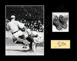 Ty Cobb Spikes Matted Photo Display 11X14 - Detroit Tigers - 1523
