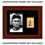 Ty Cobb T206 Card Matted Photo Display 8X10 - Detroit Tigers - 1520