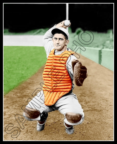 Mickey Cochrane Colorized 8X10 Photo - 1930 Philadelphia Athletics A's - 212