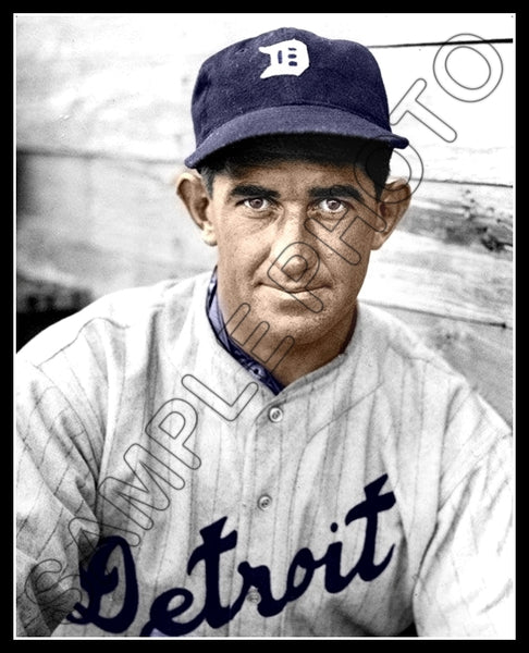 Mickey Cochrane Colorized 8X10 Photo - 1935 Detroit Tigers - 214