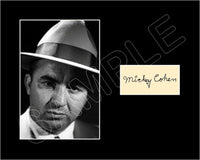 Mickey Cohen Matted Photo Display 8X10 - 2689