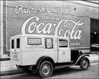 1931 Coca Cola Delivery Truck 8X10 Photo - El Paso Texas Coke - 2588