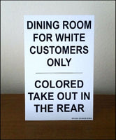 1940 Colored Take Out Restaurant Store Counter Standup Sign - 2400