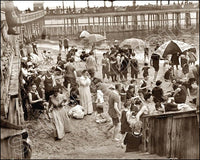 Coney Island 8X10 Photo - 1912 Beach Pier - 2474