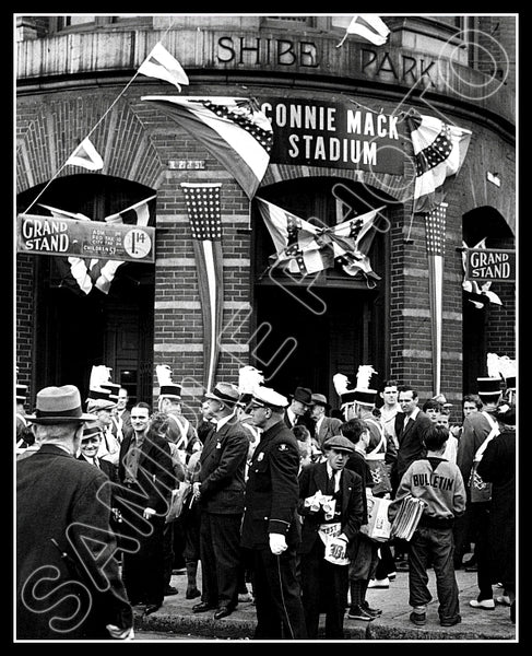 1953 Connie Mack Stadium 8X10 Photo - Shibe Park Philadelphia Athletics A's Phillies - 1053