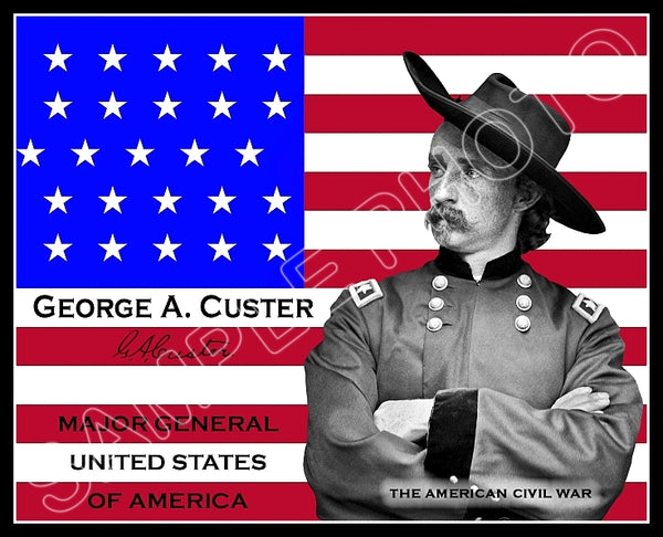 George Custer 8X10 Photo - 2701