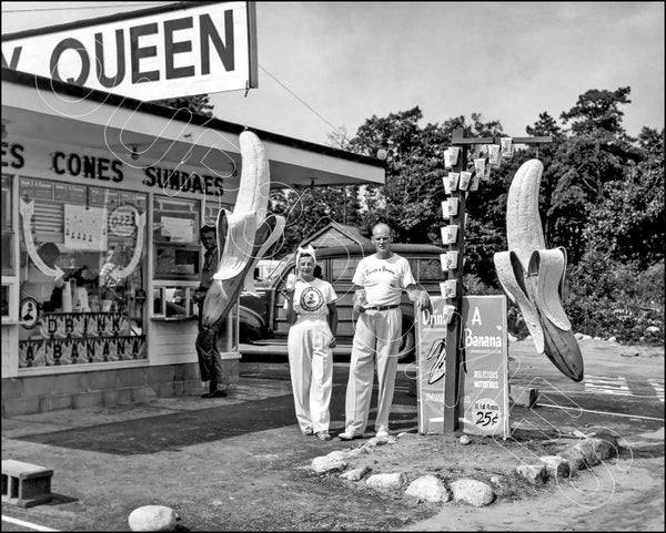 1950 Dairy Queen 8X10 Photo - 2318