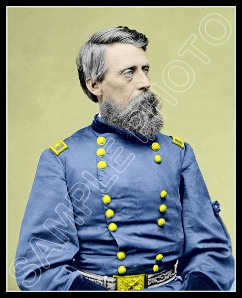 Jefferson Davis Colorized 8X10 Photo - 2705