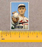 1951 Bowman Dizzy Dean Fantasy Card - St. Louis Cardinals - 3409