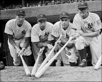 Joe Dimaggio Bill Dickey 8X10 Photo - Keller Selkirk 1939 Yankees - 1706