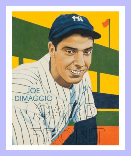 1934-1936 Diamond Stars Joe Dimaggio Fantasy Card - New York Yankees - 3351