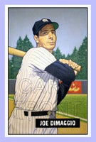 1951 Bowman Joe Dimaggio Fantasy Card - New York Yankees - 3410
