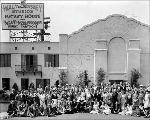 1932 Walt Disney Studios 8X10 Photo - Silver Lake California - 2730