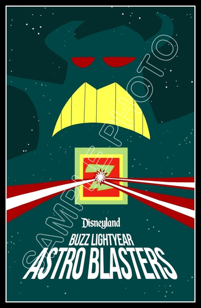 Disneyland Astro Blasters Poster 11X17 - 1265