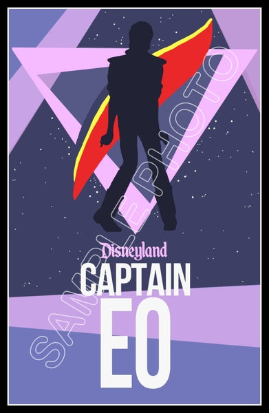 Disneyland Captain EO Poster 11X17 - 1266