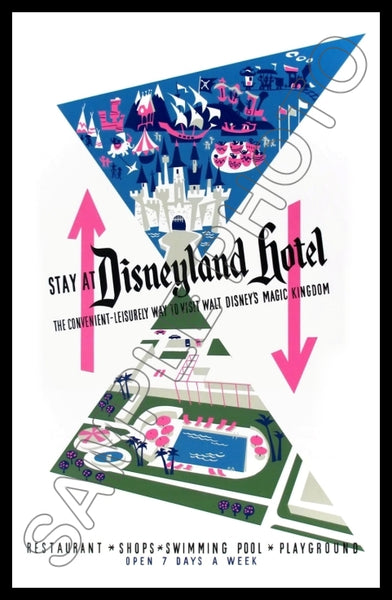 Disneyland Hotel Poster 11X17 - 1267