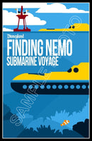 Disneyland Finding Nemo Poster 11X17 - 1269
