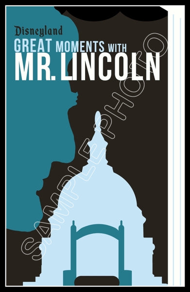 Disneyland Mr. Lincoln Poster 11X17 - 1277