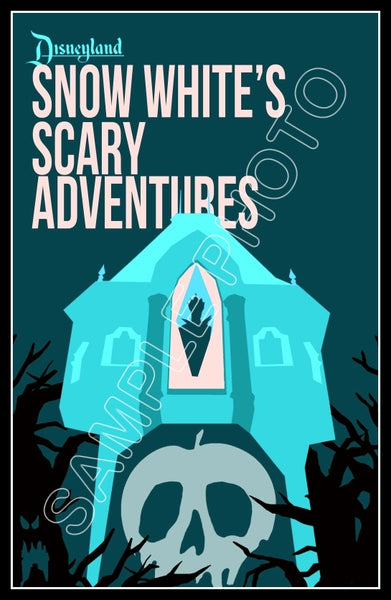 Disneyland Snow White's Scary Adventures Poster 11X17 - 1285