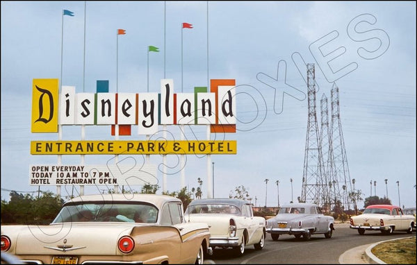 Disneyland Entrance 1959 Poster 11X17 - 1289