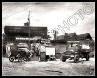 1921 Dome Gas Station 8X10 Photo - Takoma Park Maryland - 3024