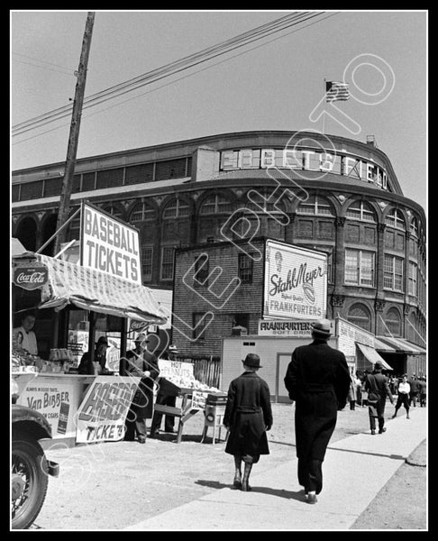 1940's Ebbets Field 8X10 Photo - Brooklyn Dodgers - 1068