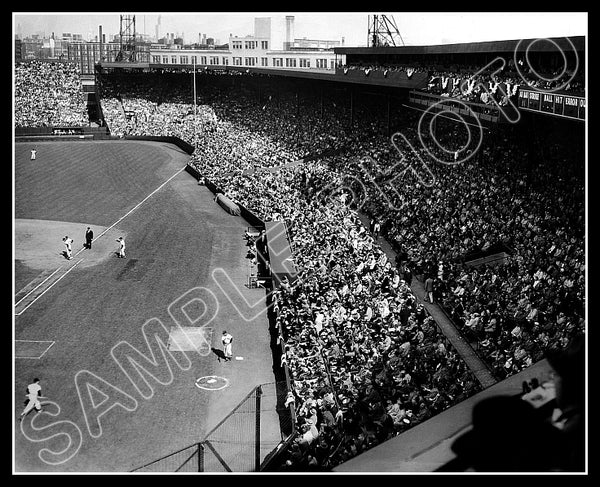 1958 Fenway Park 8X10 Photo - Boston Red Sox - 1085