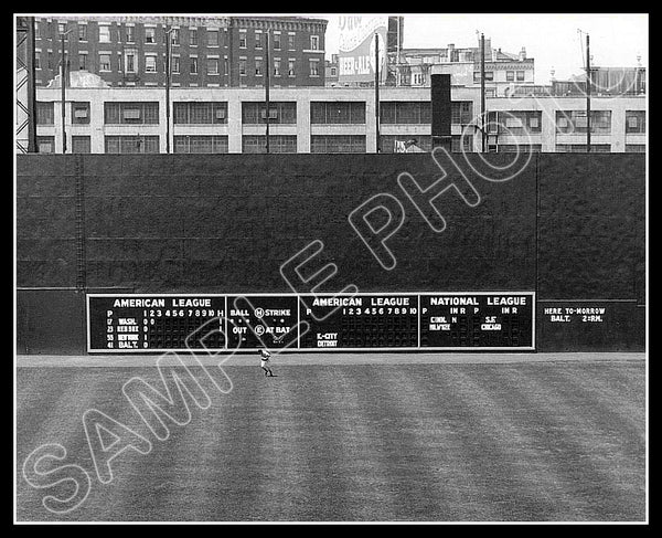 1958 Fenway Park 8X10 Photo - Boston Red Sox - 1079