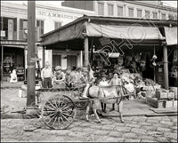 1910 French Market New Orleans Louisiana 8X10 Photo - 2497