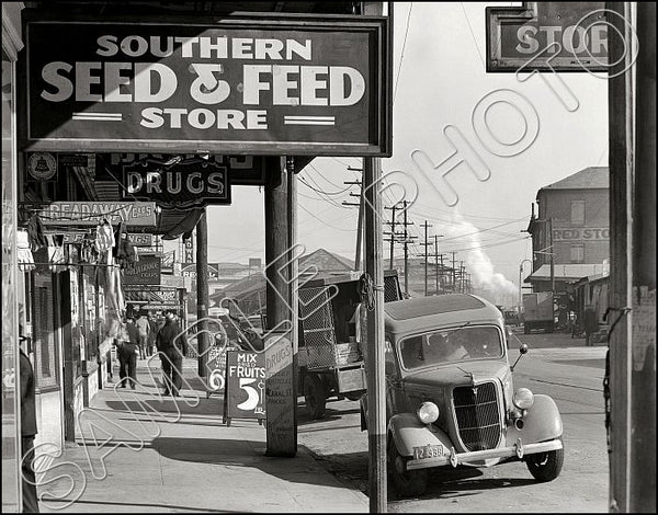 1935 French Market New Orleans Louisiana 11X14 Photo - 2502