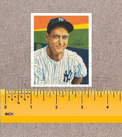1934-1936 Diamond Stars Lou Gehrig Fantasy Card - New York Yankees - 3353