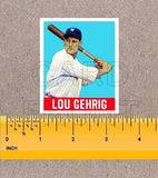 1948 Leaf Lou Gehrig Fantasy Card - New York Yankees - 3371