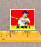 1948 Leaf Lou Gehrig Fantasy Card - New York Yankees - 3372