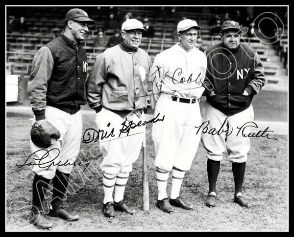 Matted 8x10 Photo- 1927 New York Yankees