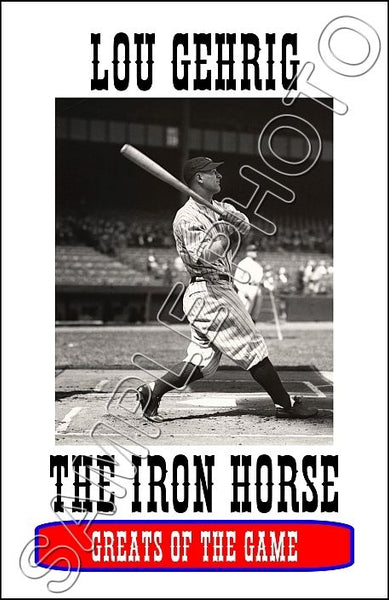 Lou Gehrig Poster 11X17 - New York Yankees - 337