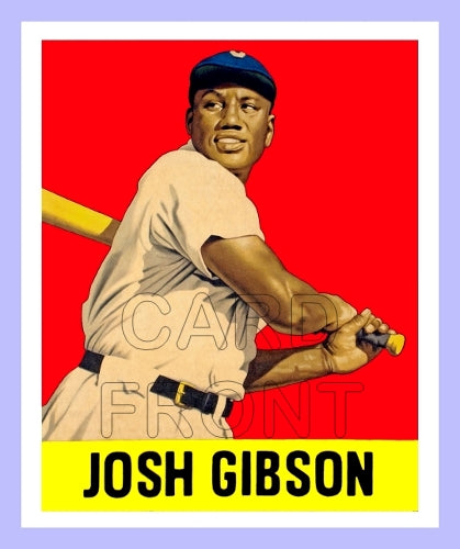1948 Leaf Josh Gibson Fantasy Card - Homestead Grays - 3374