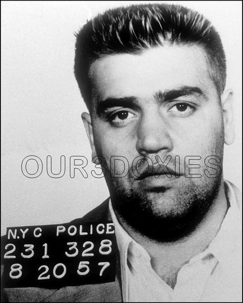 1957 Vincent Gigante Mugshot 8X10 Photo - 2795