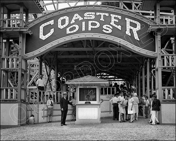 1928 Glen Echo Park 8X10 Photo - Maryland - 2507