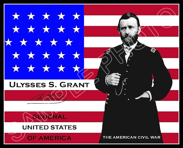 Ulysses S. Grant 8X10 Photo - General President - 2796